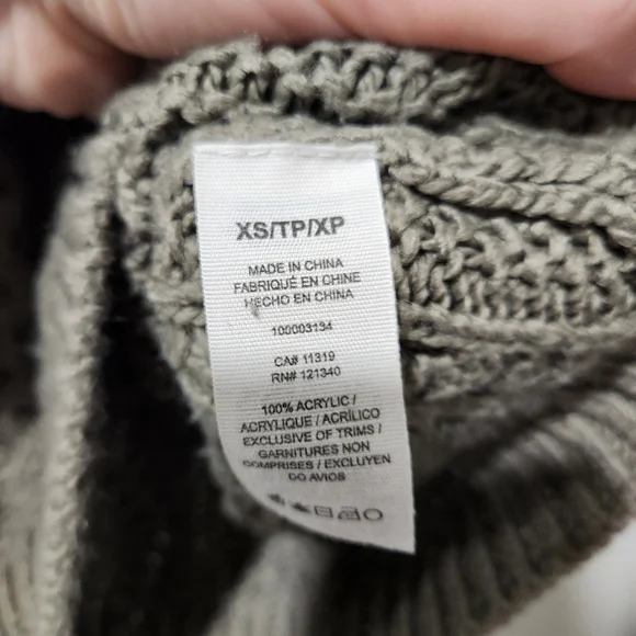 Garage Brown Cable Knit Sweater - Picture 5 of 5